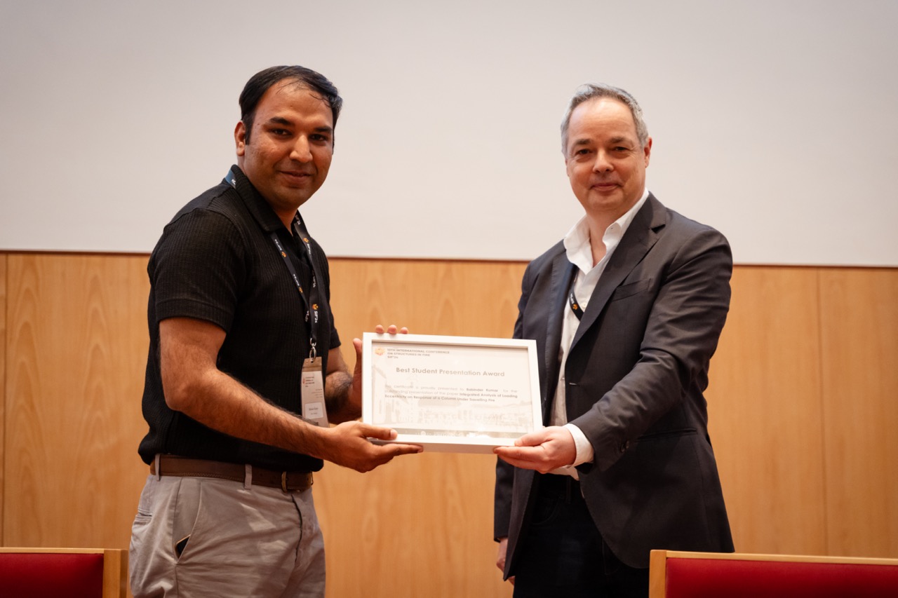 Rabinder Kumar, best presentation